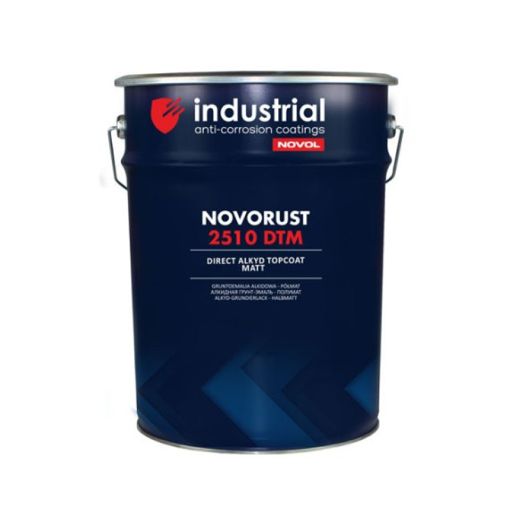 Грунт-емаль алкідна Novol Industrial Novorust 2510 RAL 6003 хакі матова